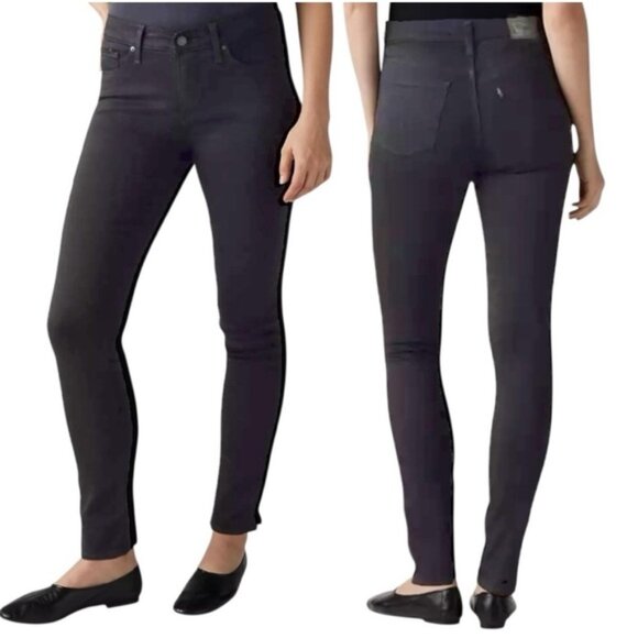 Levi’s 311 Shaping Skinny Jeans Soft Black Wash Size 33 - Picture 1 of 15